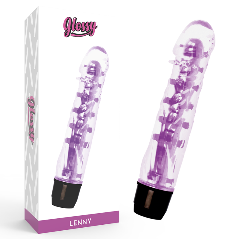 Glossy - Lenny Vibrator Purple