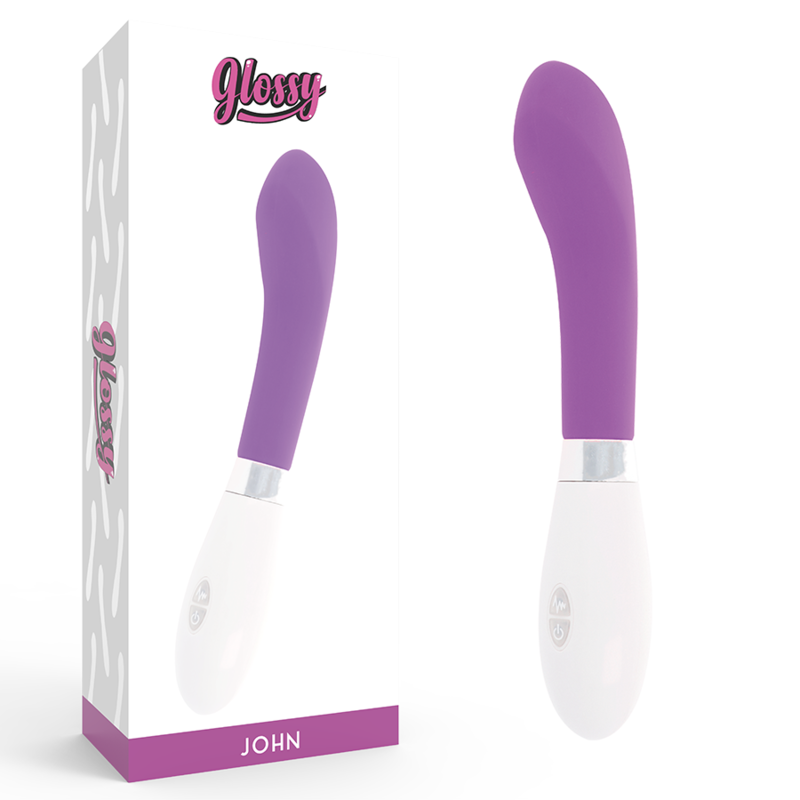 Glossy - John Vibrator Purple