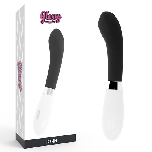 Glossy - John Vibrator Black