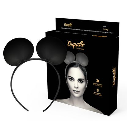 Coquette - Chic Desire Headband With Mouse Ears