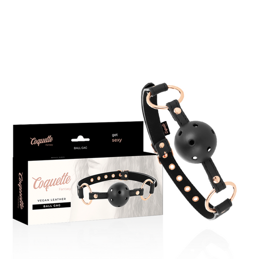 Coquette Chic Desire - Fantasy Breathable Vegan Leather Gag