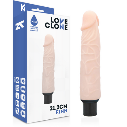 Loveclone - Finn Self Lubrication Vibrator 21.2 Cm -O- 3.8 Cm