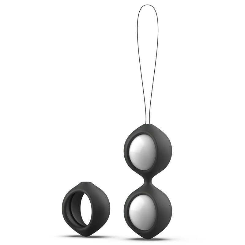 Enhance pelvic strength with B Swish Bfit Classic Pelvic Massager. Two harnesses, floating weights, waterproof design, and body-safe silicone for progressive Kegel training.1