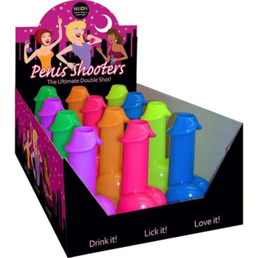 Kheper Games - Neon Shots Form Penis 1 Unit (Random Color)