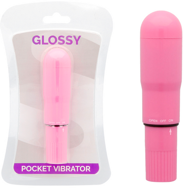 GLOSSY - Pocket Vibrator Deep Rose by DelighToys