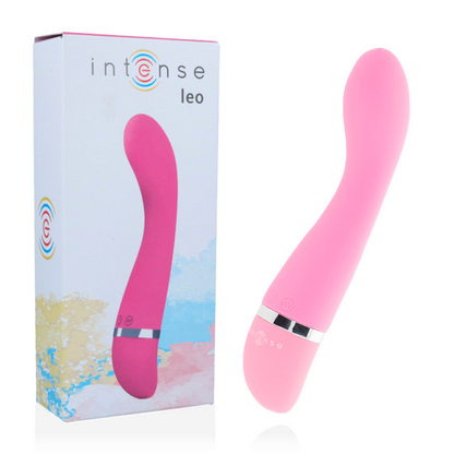 Intense - Leo Vibrator Pink Silicon Luxe