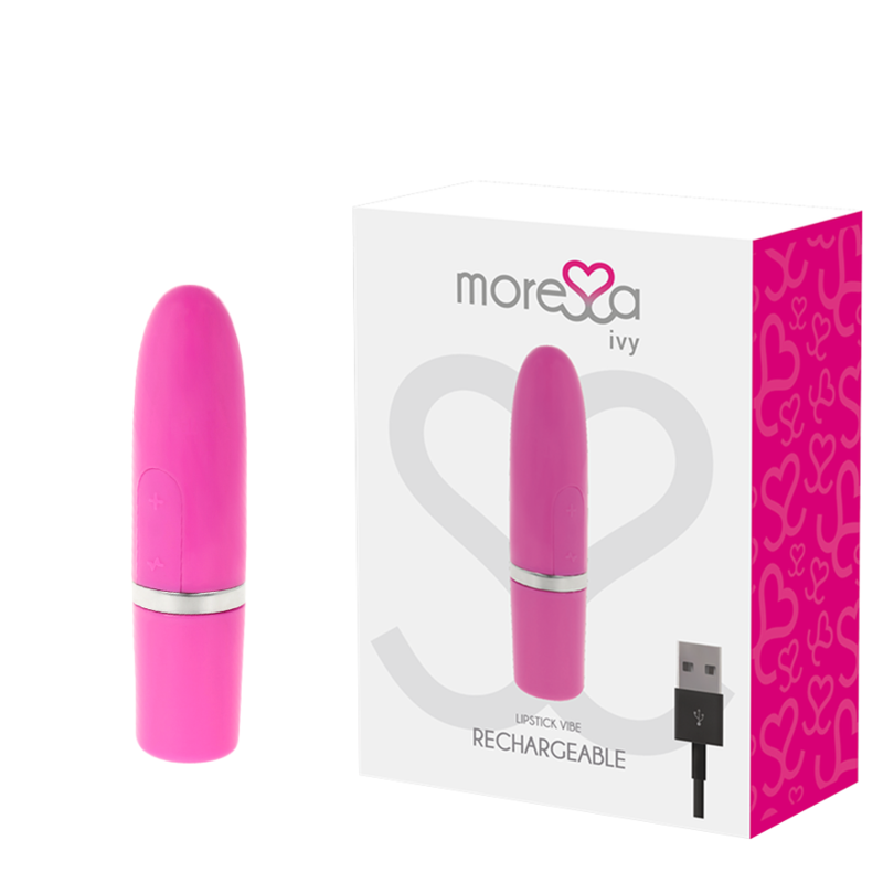 Moressa - Ivy Vibrator Stimulator Travel Pink