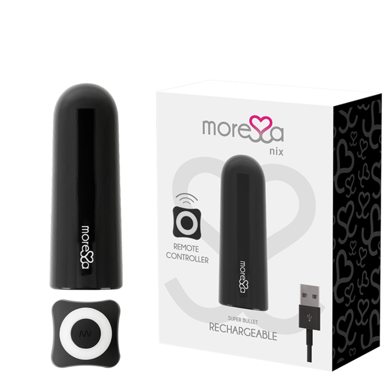 Moressa - Nix Vibrator Remote Control Black