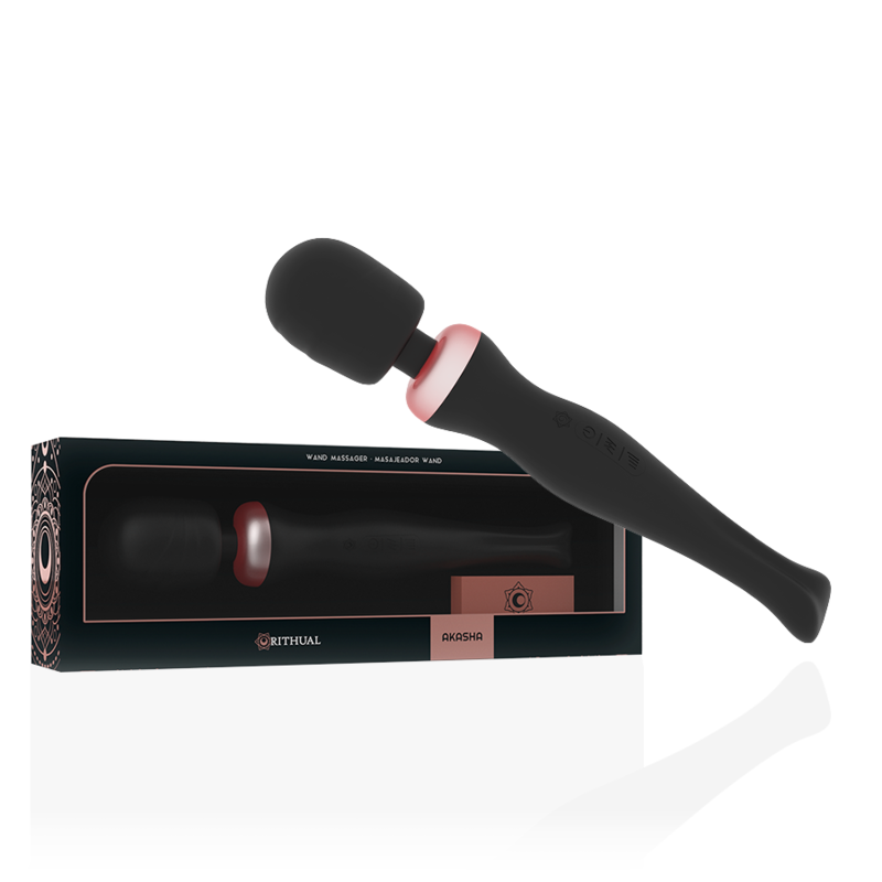 Rithual - Powerful Rechargeable Akasha Wand 2.0 Black