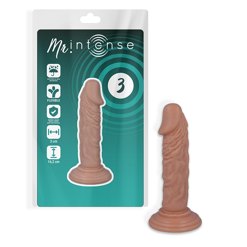 Mr Intense - 3 Realistic Cock 16.2 Cm -O- 3 Cm