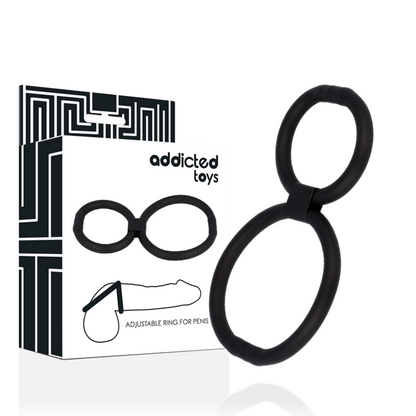 Addicted Toys Adjustable Rings for Penis – Enhance Size & Stamina