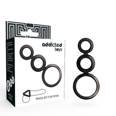 Addicted Toys - Addicted Rings Addicted Rings Set - Smoked