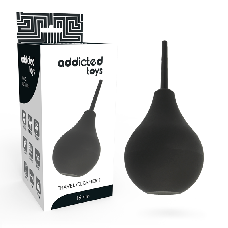 Adiccted Toys - Anal Douche Black