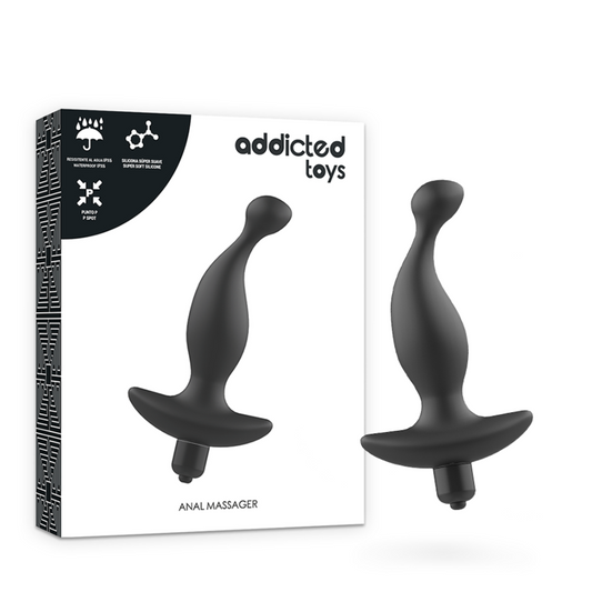 Addicted Toys - Anal Massager With Black Vibrationmodel 1