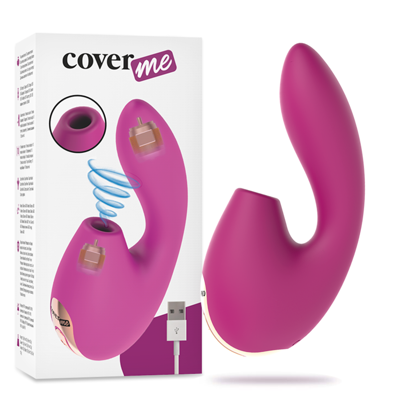 Coverme - Clitoral Suction & Powerful G-Spot Rush Vibrator