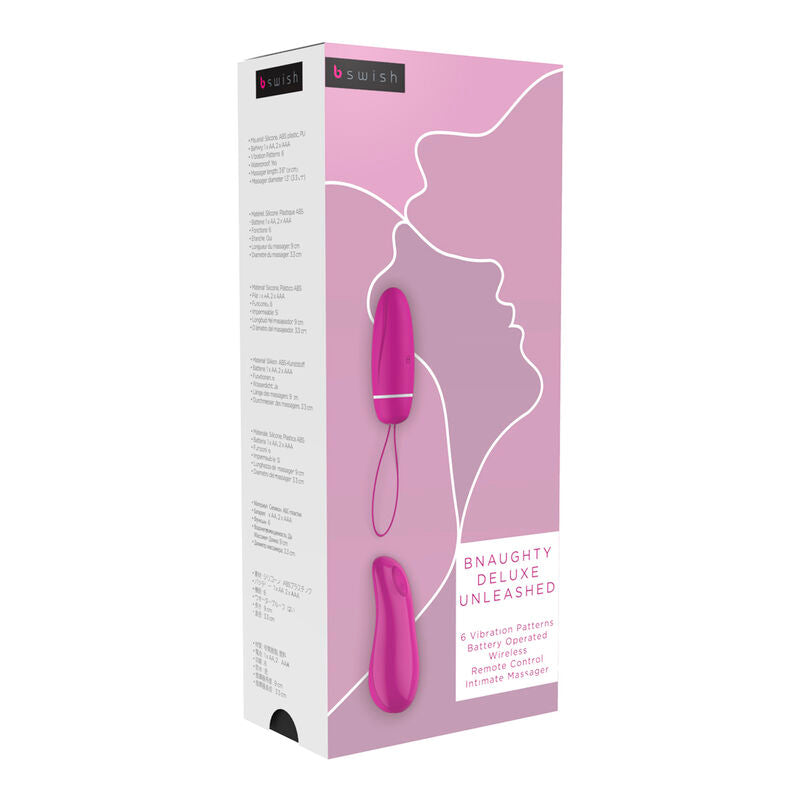 Experience intense pleasure with the Bnaughty Bullet Vibrator. 6 powerful functions, waterproof design, and wireless remote control for solo or couple’s play.7