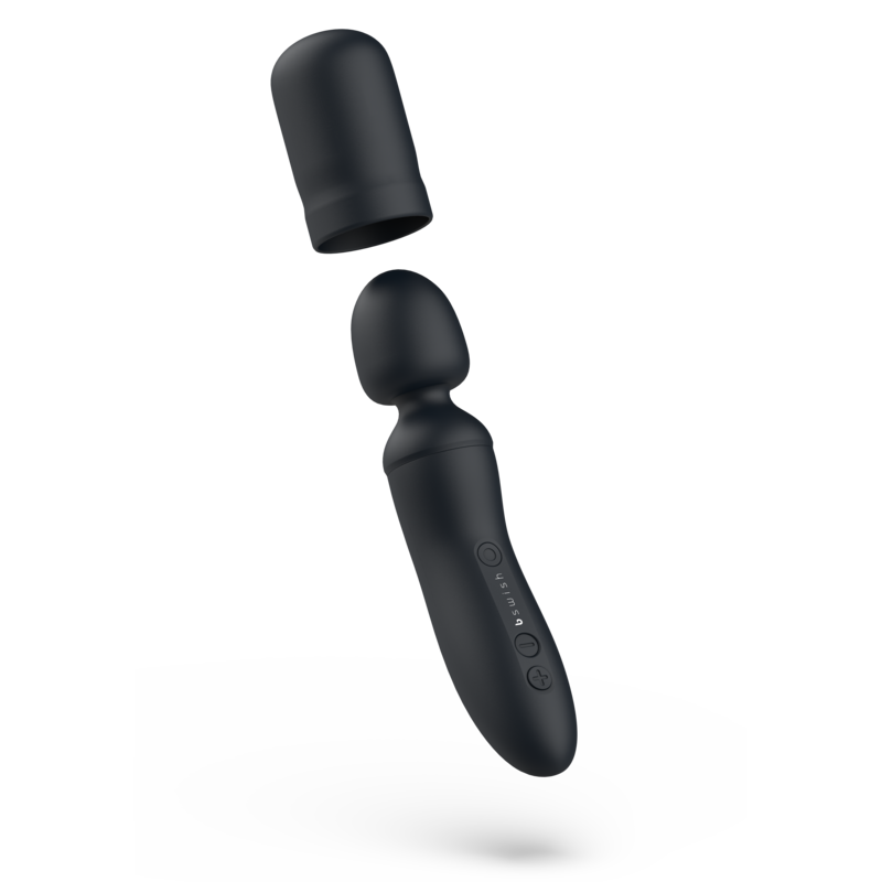 Discover the B Swish Vibrator Wand Premium. Ergonomic design, USB rechargeable, waterproof, and perfect for travel. Features soft silicone and 60 hours of standby.5