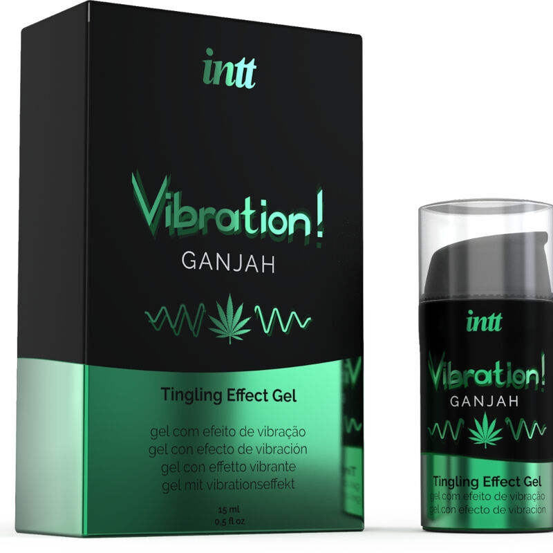 Intt - Powerful Intimate Stimulant Liquid Vibrating Gel Cannabis 15Ml