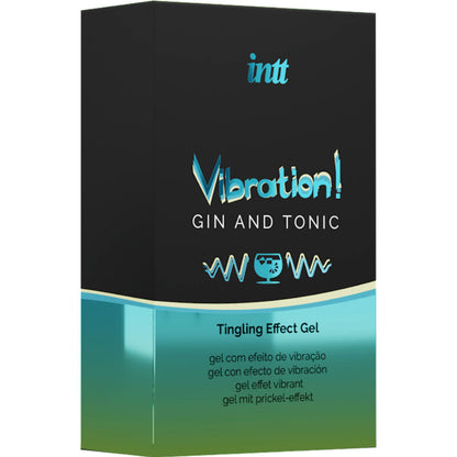 Intt - Powerful Intimate Stimulant Liquid Vibrator Gel Gin & Tonic 15Ml