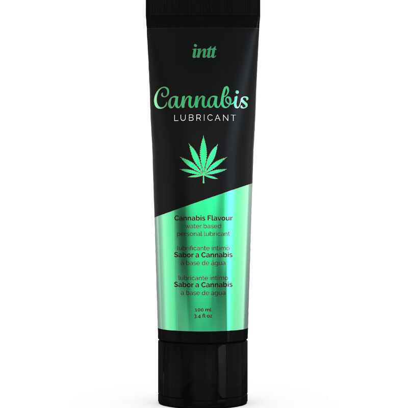 Intt Lubricants - Water-Based Intimate Lubricant With Cannabis Flavor