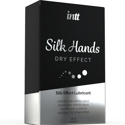 Intt Lubricants - Silk Hands Lubricant Concentrated Silicone Formula 15 Ml