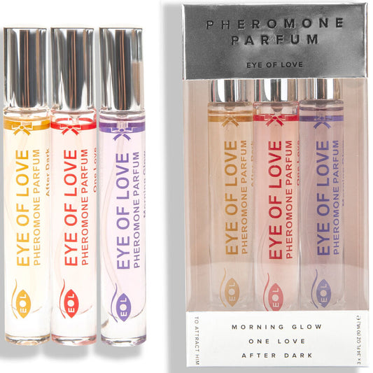 Eye Of Love - Eol Phr Parfum 10 Ml Set/3 - Morning Glow, One Love, After Dark