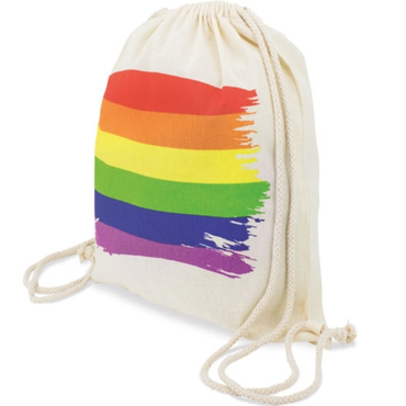 DelighToys - Pride Cotton LGBT Flag Backpack by DelighToys