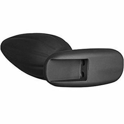 Electrastim - Silicone Black Rocker Butt Plug Large