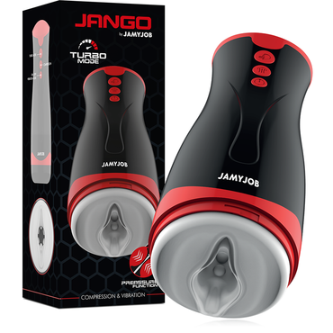 JAMYJOB - Jango Compression and Vibration Masturbator by DelighToys