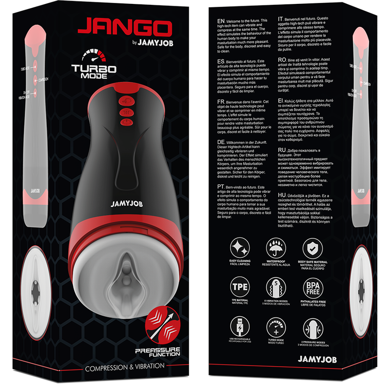 Jamyjob - Jango Compression And Vibration Masturbator