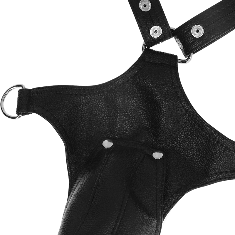 Fetish Submissive Attitude - Men'S V-Shaped Eco-Leather Harness