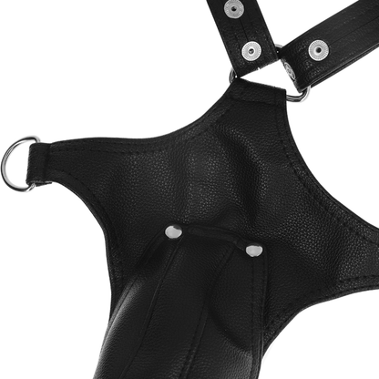 Fetish Submissive Attitude - Men'S Eco-Leather Jock Strap Harness