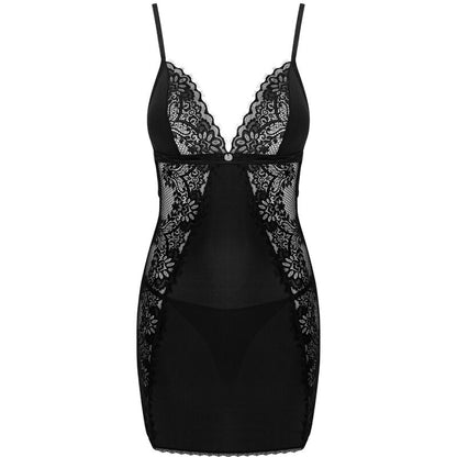 Obsessive - Maderris Chemise & Thong M/L