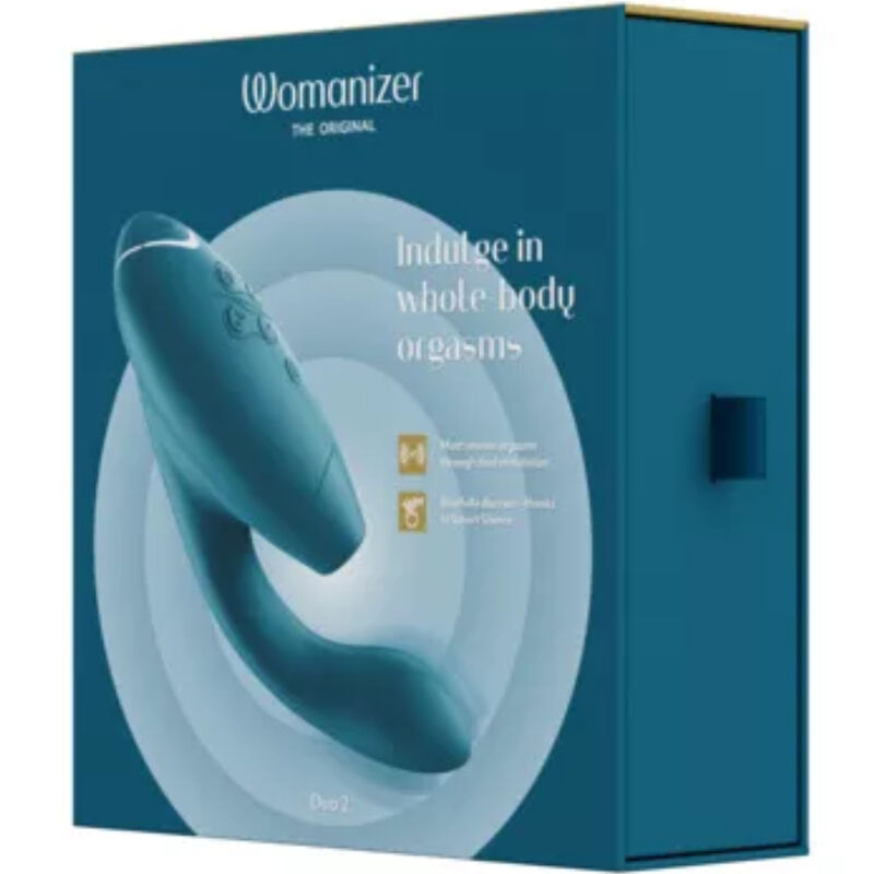 Womanizer - Duo 2 Stimulator Blue Petrol