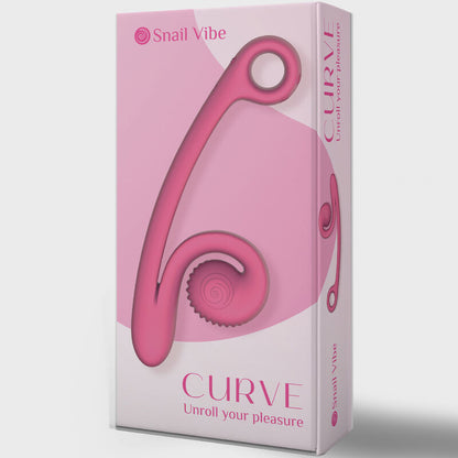 Snail Vibe - Curve Vibrator Pink