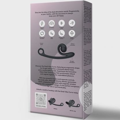 Snail Vibe - Curve Vibrator Black