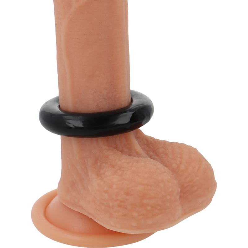 Powering - Super Flexible And Resistant Penis Ring 4.8Cm Pr05 Black