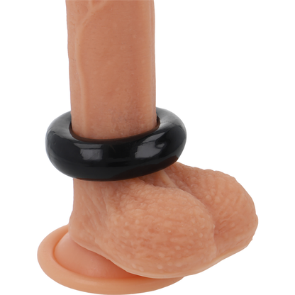 Powering - Super Flexible And Resistant Penis Ring 5.5Cm Pr06 Black