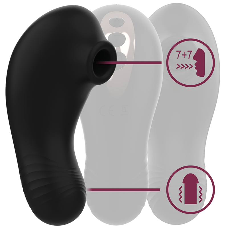 Rithual - Shushu Pro Pocket Clitoris Stimulator 2 Powerful Jet Motors