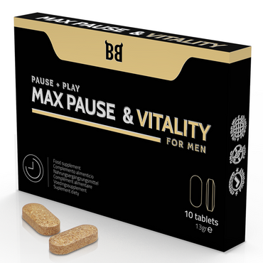 Black Bull - Max Pause & Vitality Retardant For Men 10 Capsules