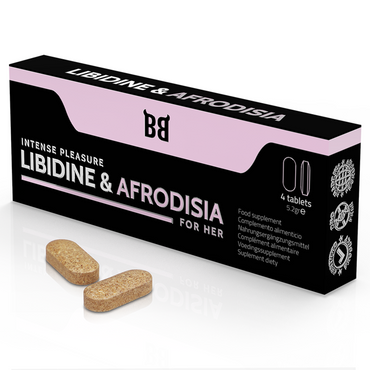 Black Bull - Libidine & Afrodisia Intense Pleasure For Her 4 Tablets