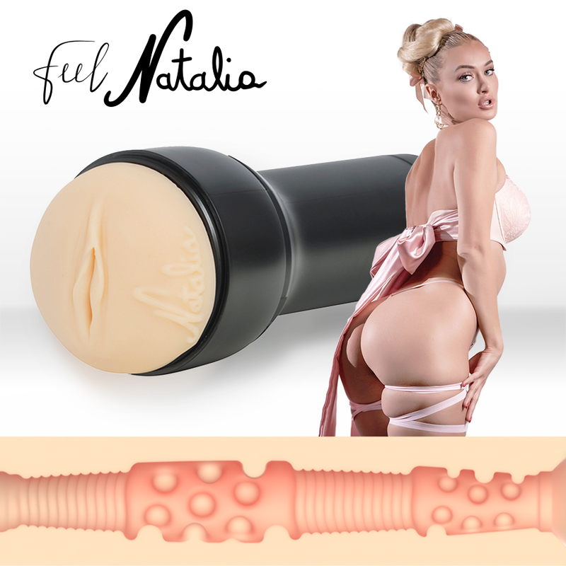 Kiiroo - Keon + Feel Natalia Starr + Aqua Quality Lubricant 50 Ml