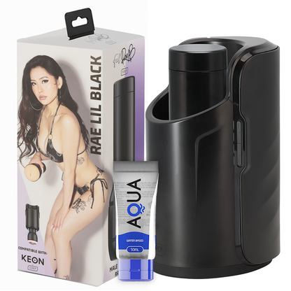 Kiiroo - Keon + Feel Rae Lil Masturbator + Aqua Quality Lubricant 50 Ml