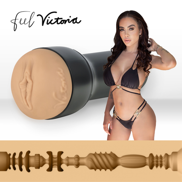 Kiiroo - Keon + Feel Victoria June Stroker + Aqua Quality Lubricant 50 Ml