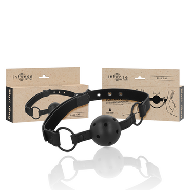 INTENSE FETISH - DelighToys Vegan Leather Muzzle – Adjustable and Comfortable