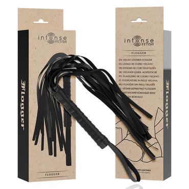 INTENSE FETISH - Vegan Leather Flogger by DelighToys