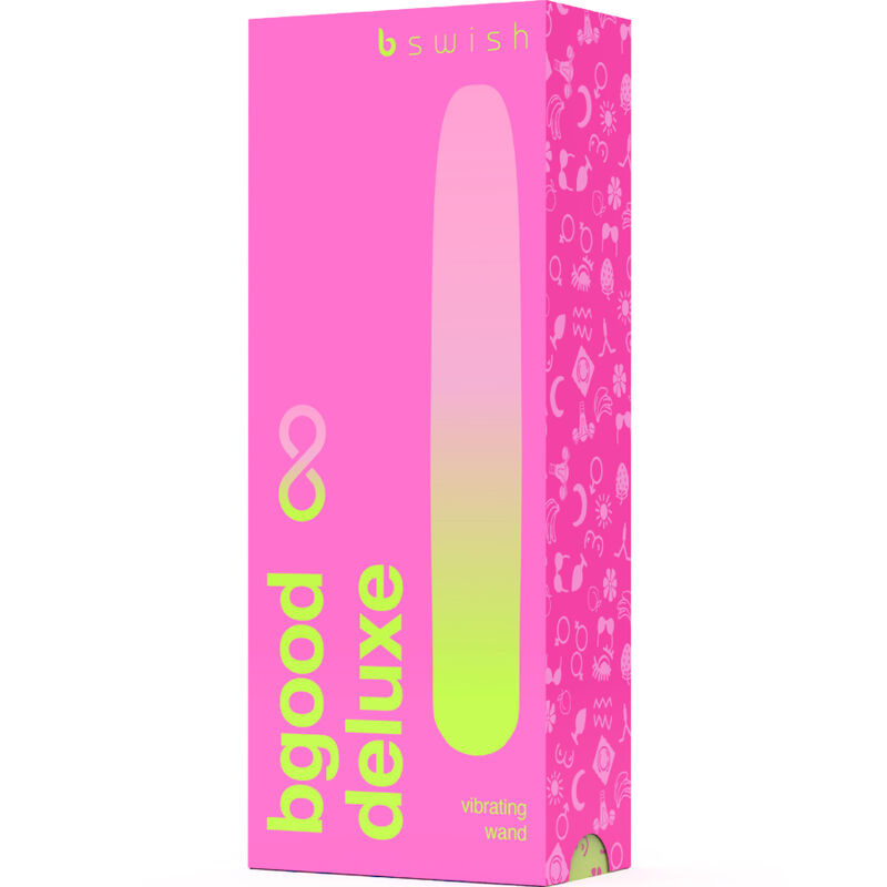 Indulge in silky-smooth pleasure with the Bgood Deluxe Vibrator. 5 vibration modes, body-safe silicone, waterproof, and USB rechargeable for ultimate satisfaction5