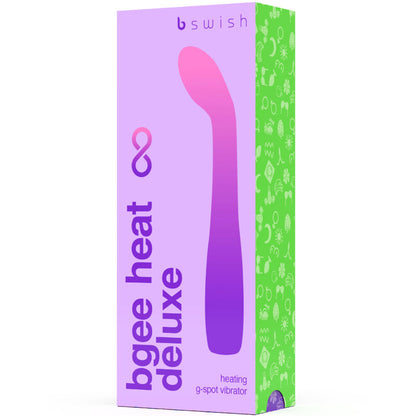 B Swish - Bgee Heat Infinite Deluxe Rechargeable Vibrator Lavender Silicone