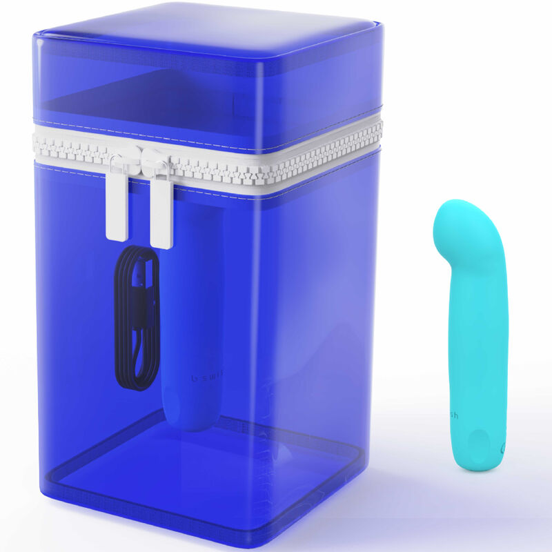 B Swish - Bcute Curve Infinite Classic Limited Edition Blue Silicone Rechargeable Vibrator