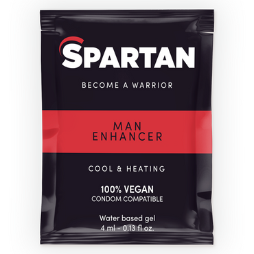 Spartan - Male Enhancer Gel Hot-Cold Effect 100% Vegan 4Ml